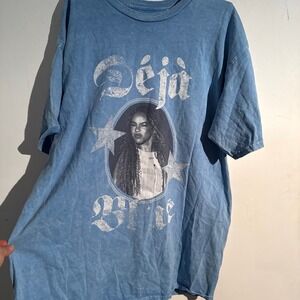 Beyonce Cowboy Carter Tour Deja Blue Shirt Size XL Official Web Exclusive